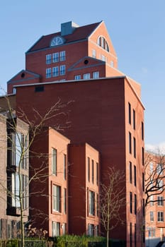 Residential district Crooswijk in Rotterdam, the Netherlands
