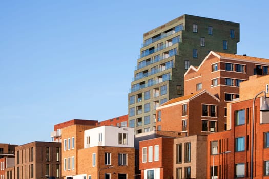 Residential district Crooswijk in Rotterdam, the Netherlands