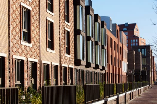 Residential district Rotterdam Crooswijk, the Netherlands