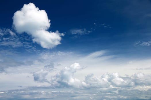 blue sky background with white clouds