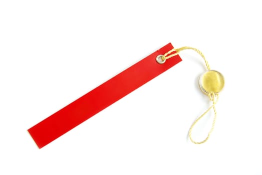 Blank tag isolated on a white backgrounds