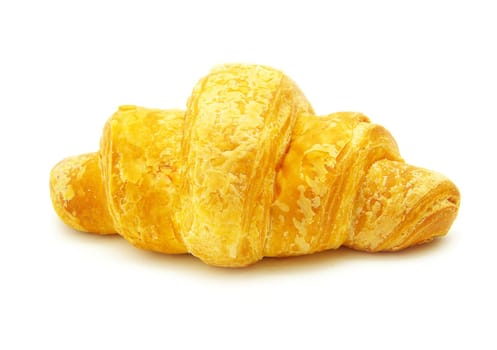 fresh bread isolated on the white
