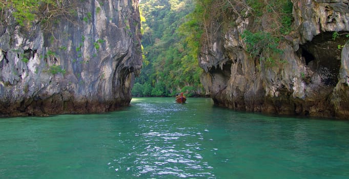 rocks and sea in Krabi Thsiland