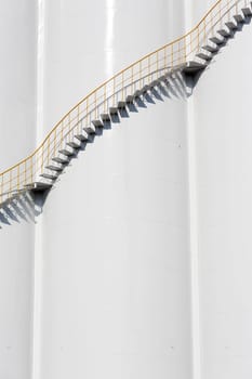 industrial storage silo background