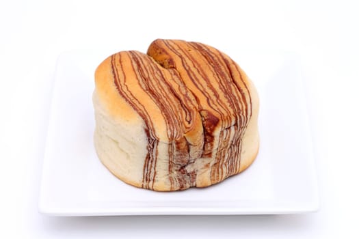 mixed chocolate bread