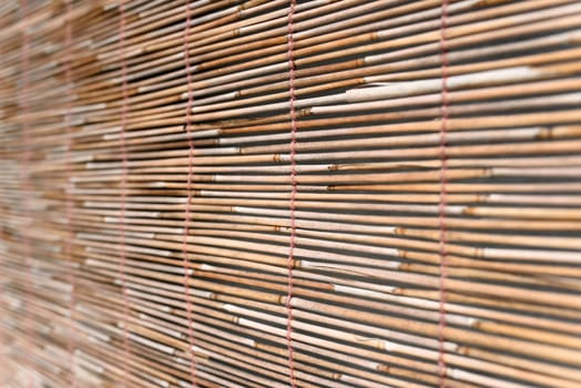 Bamboo blind for background