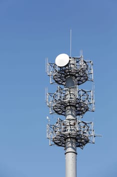 Tower for radio mobile telecommunication antenna