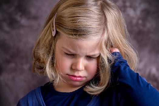 littlegirl is in bad mood and crying