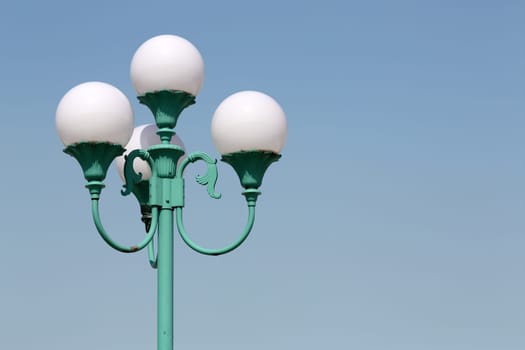 Street lamp post, vintage style