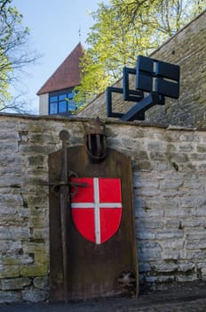 Danish King's Garden in Tallinn, spring view