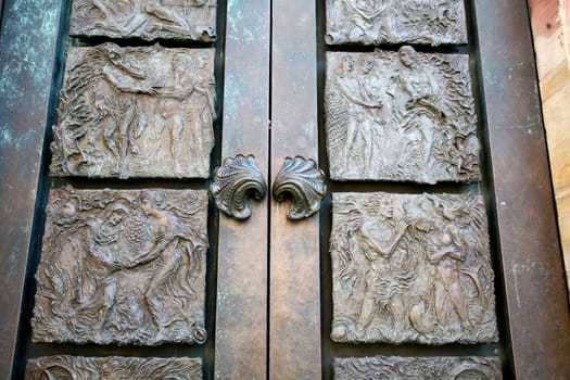 Portal of the Basilica of St. Johann Saarbrücken