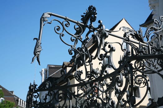 Fountain at St. Johanner Markt in Saarbrücken