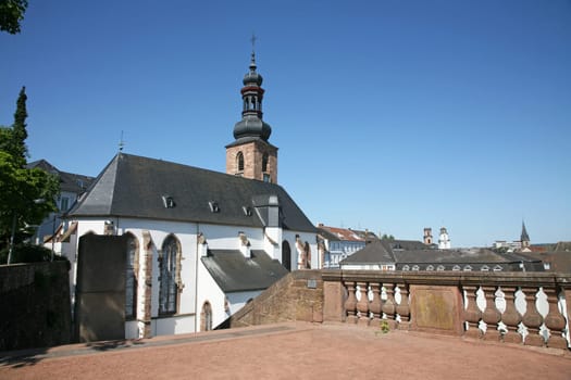 Castle church in Saarbrücken
