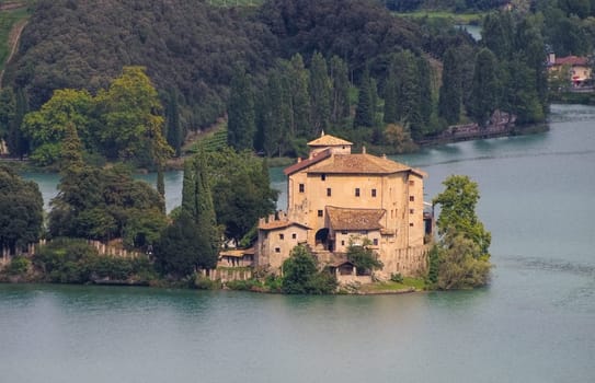 Toblino Castel in Trentino,Upper Italy - Toblino Castel in Trentino,northern Italy
