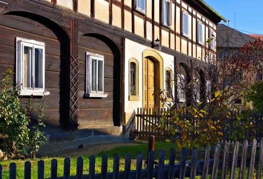 Rejoined house - half-timbered house 09