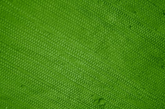 Coarse fabric as background Green