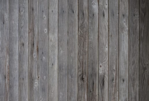 Grey old wooden background with vertical boards