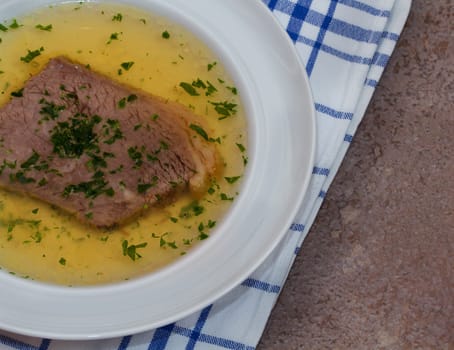 Soup with Tafelspitz
