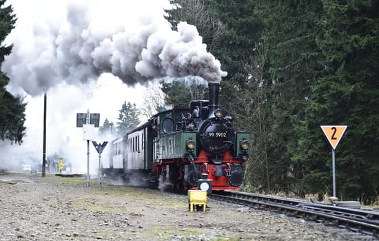 Mallet Locomotive