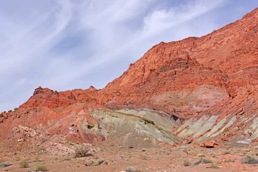 Colorful Rocks in the Desert near Lees Ferry in the Glen Canyon National Recreation Area