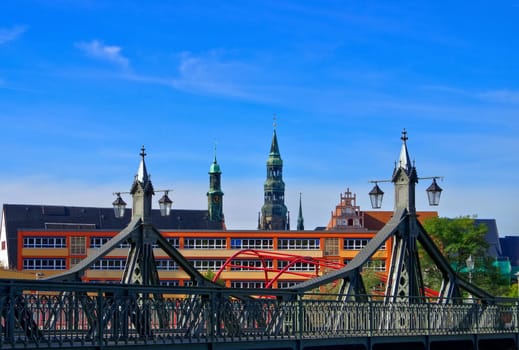 Zwickau Paradiesbruecke - Zwickau bridge of paradise 02