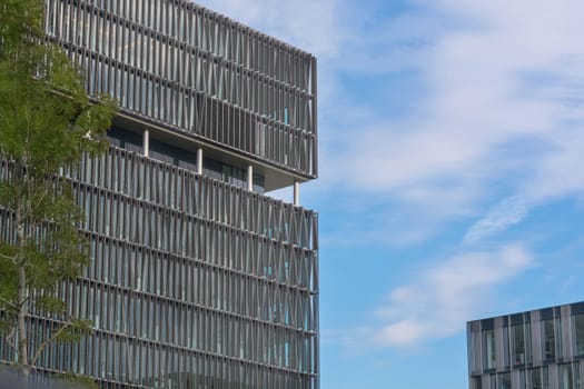 View office buildings with modern architecture. Business and success concept.