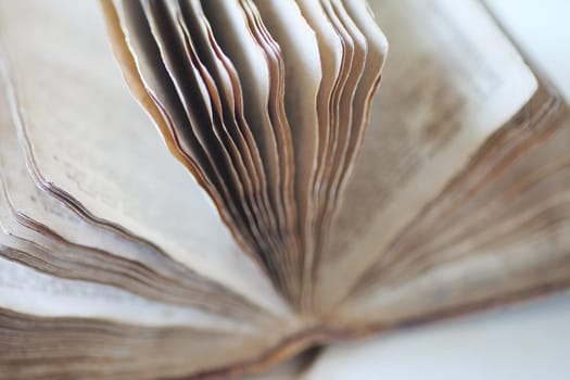 Open book of Psalms from 19th century