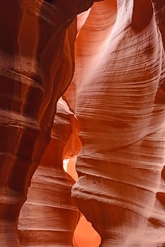 Colorful Walls of a Antelope Canyon in Arizona