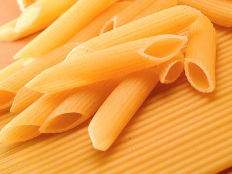 Raw Pasta Background