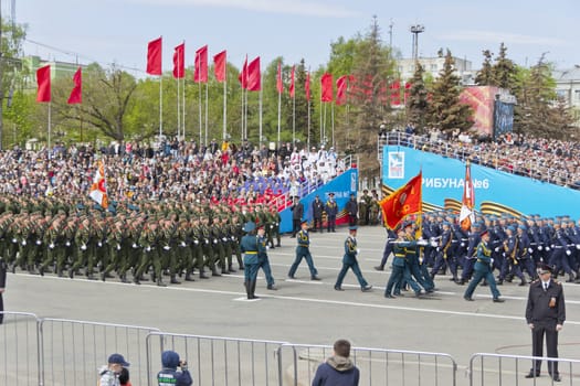 Samara, Russia - May 9