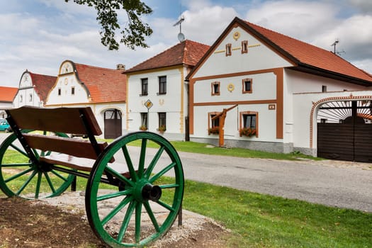 Czech Republic - UNESCO village Holasovice in South Bohemia
