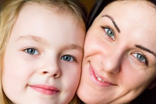 Photo of happiest mother and daughter