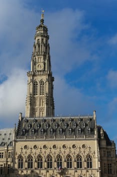 The townhall at the Heroes place in the French Arras