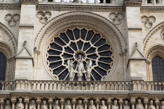 The Notre Dame Cathedral in Paris - France