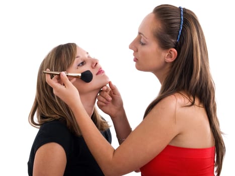 Woman with make up