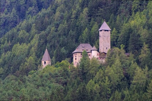 castle Neuhausl in South Tyrol - Neuhaus castle,Alto Adige near Sand in Taufers