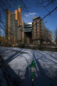 Potsdamer Platz in winter