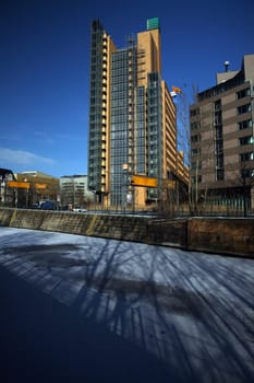 Potsdamer Platz in winter