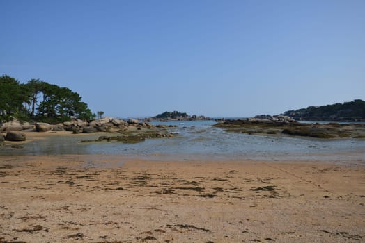 Beach in Brittany