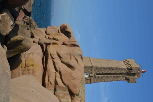 Phare de Mean Ruz in Brittany