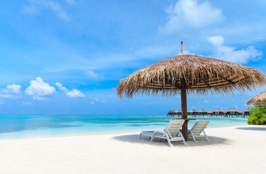 beautiful beach and tropical sea..