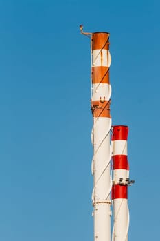 Chimney Red, white, Blue
