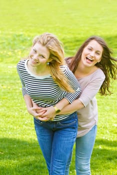 Two girlfriends