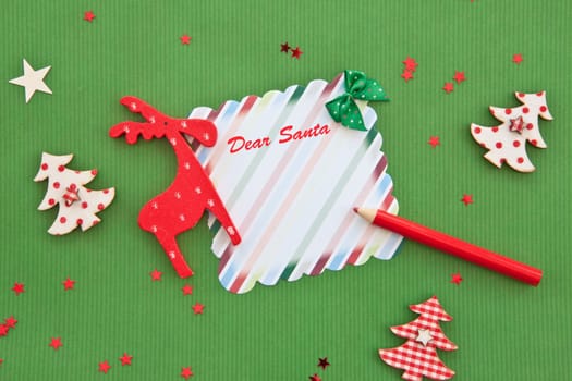 Colorful background for Christmas with decoration