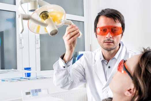 professional dental practice during treatment