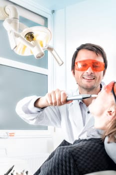 tooth whitening at the expert