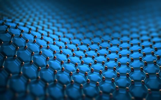 Abstract background hexagonal structure. Image concept of technology to use as background.