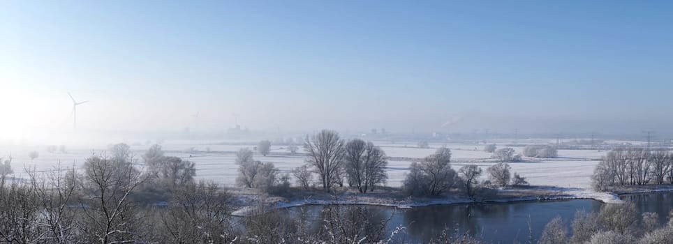 View of the Elbe near Magdeburg