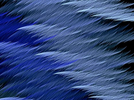 Abstract computer-generated image blue texture of the strokes