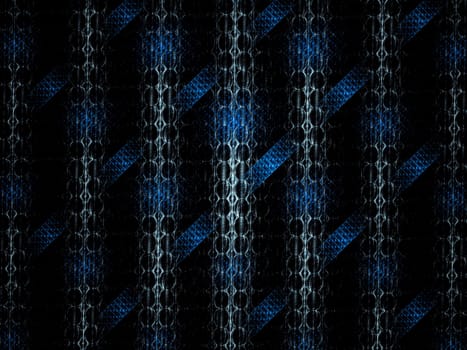 Abstract computer-generated image dark blue textured background with stripes